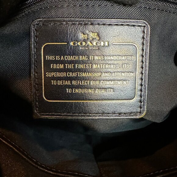 Coach Nolita Large Gathered Leather Satchel - Picture 12 of 12